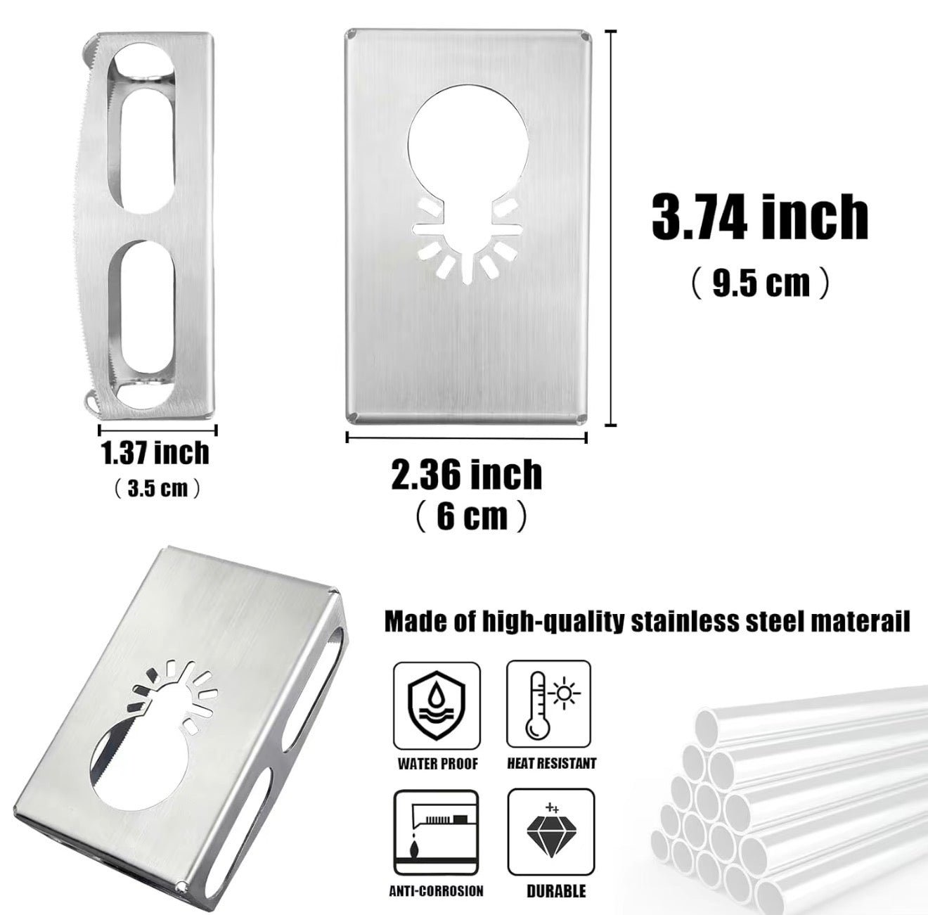 Cortador Cuadrado WallBox para Cortes Precisos en Drywall
