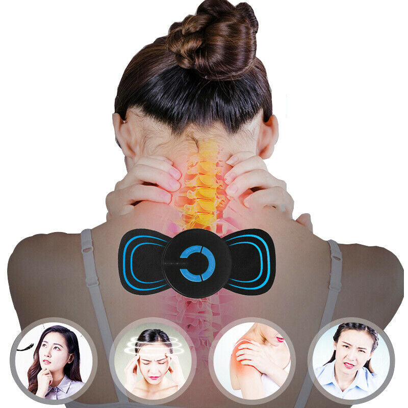 Mini Portable Electric Neck and Back Massager
