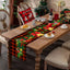 Elegant Christmas Tablecloth with Bell Print