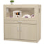 Squirrel cage acrylic panel with independent storage cabinet and wooden guinea pig room with bridge (L 31.50 x W 15.75 x H32.28) - Korvel