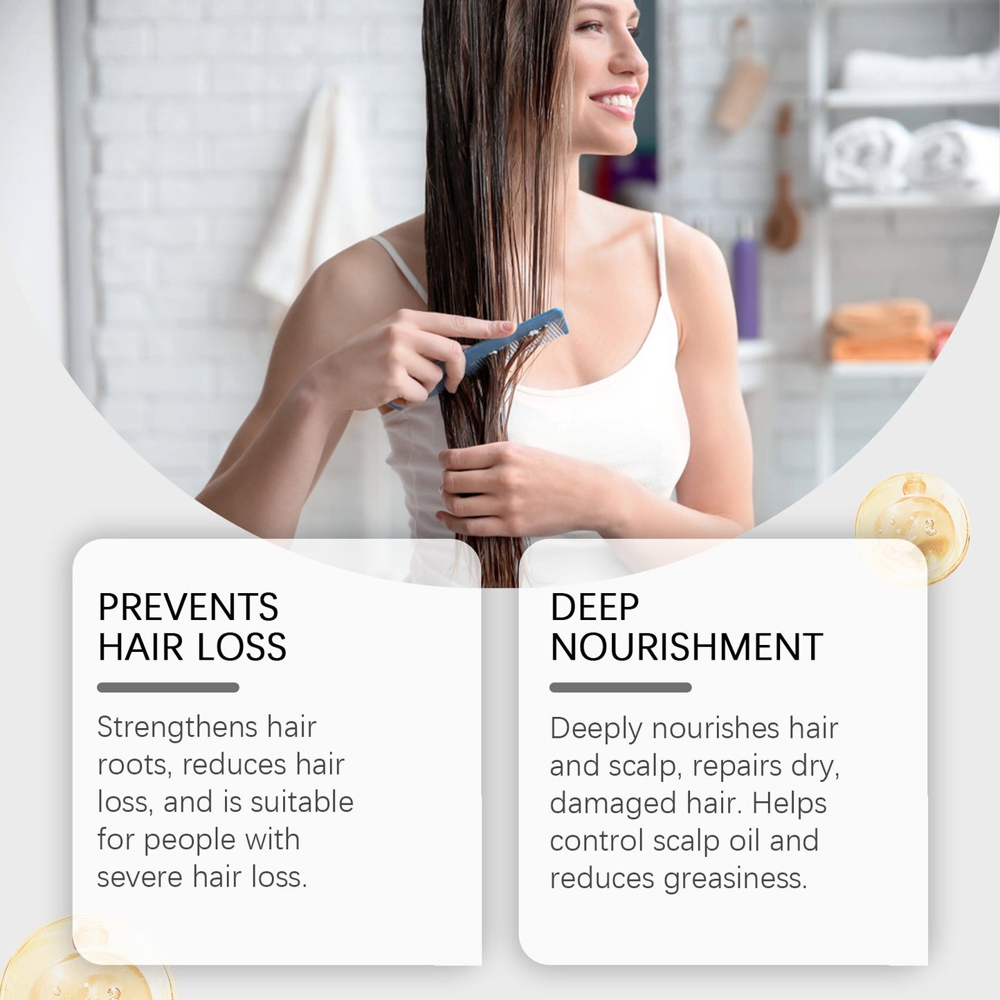 Hair Essence Batana Nourishes Hair, Softens, Brightens And Improves Hair Quality - Korvel