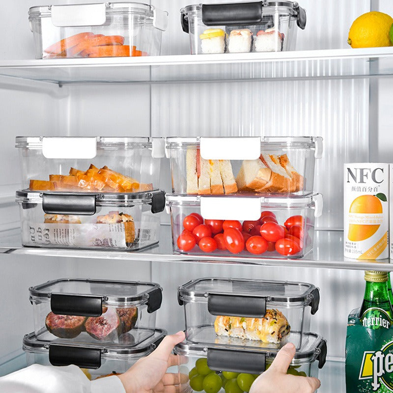 Freshness preservation box food grade refrigerator special storage box freezer with lid - Korvel
