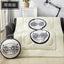 40cm Multifunction Cartoon Cool Cat Plush Round Portable Cushion Blanket Air Conditioning Quilt Throw Pillows for Car Sofa - Korvel