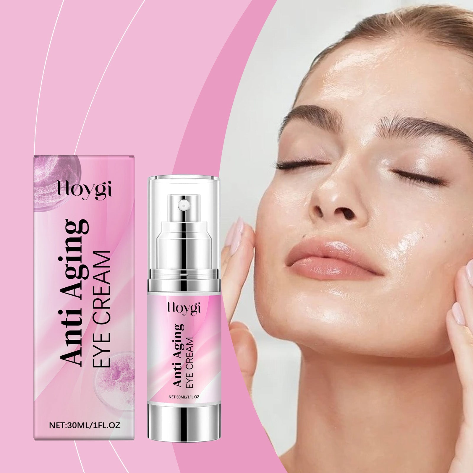 Eye Cream Gentle, Delicate, Moisturizing, Soft, Brightening, Firming And Massaging Eye Care Cream - Korvel