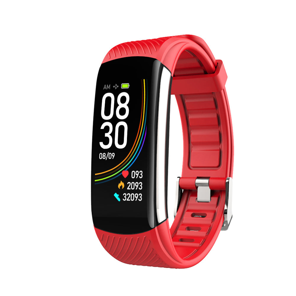 Bracelet de sport intelligent C6S avec surveillance de la fréquence cardiaque et du sommeil
