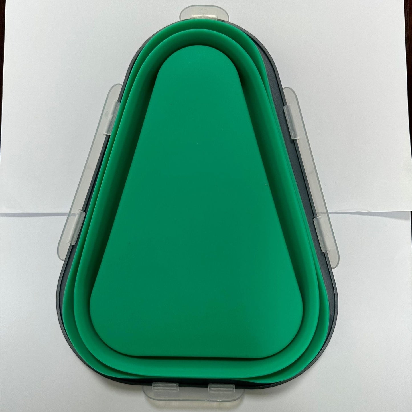 Premium Silicone Foldable Pizza Box for Easy Storage