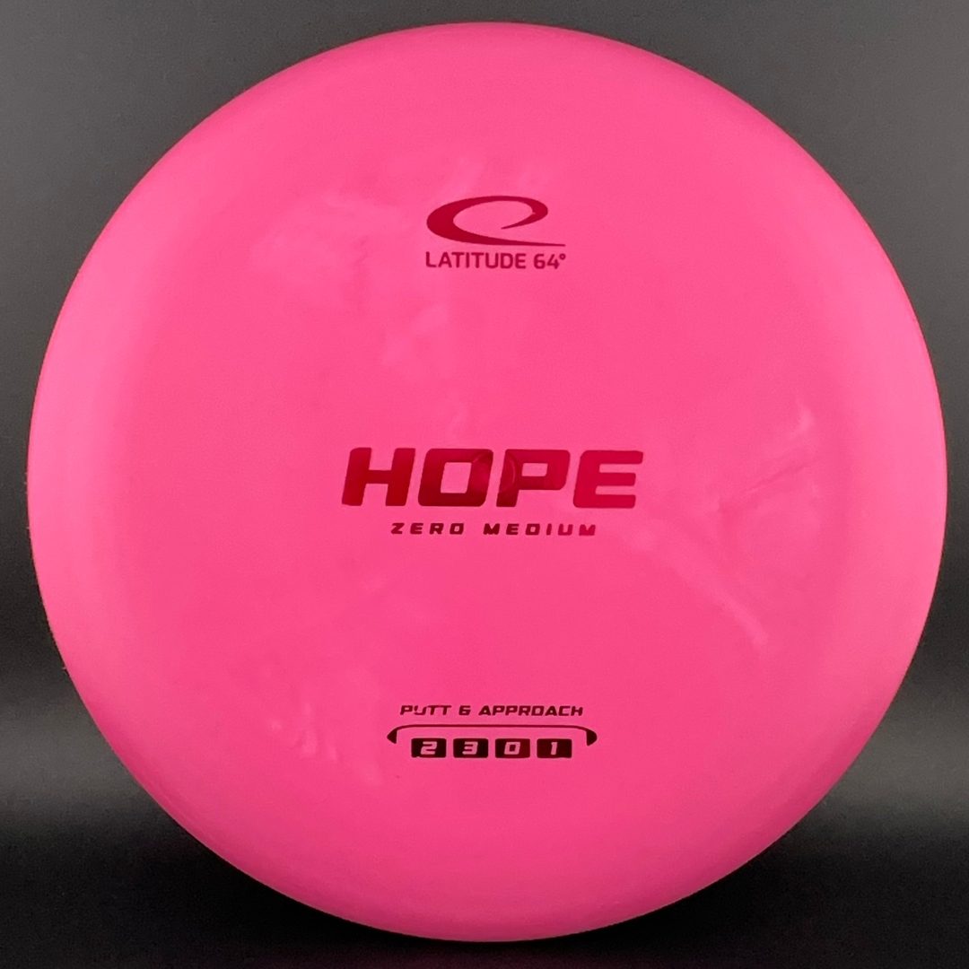 Zero Medium Hope - First Run Disc Golf Putter
