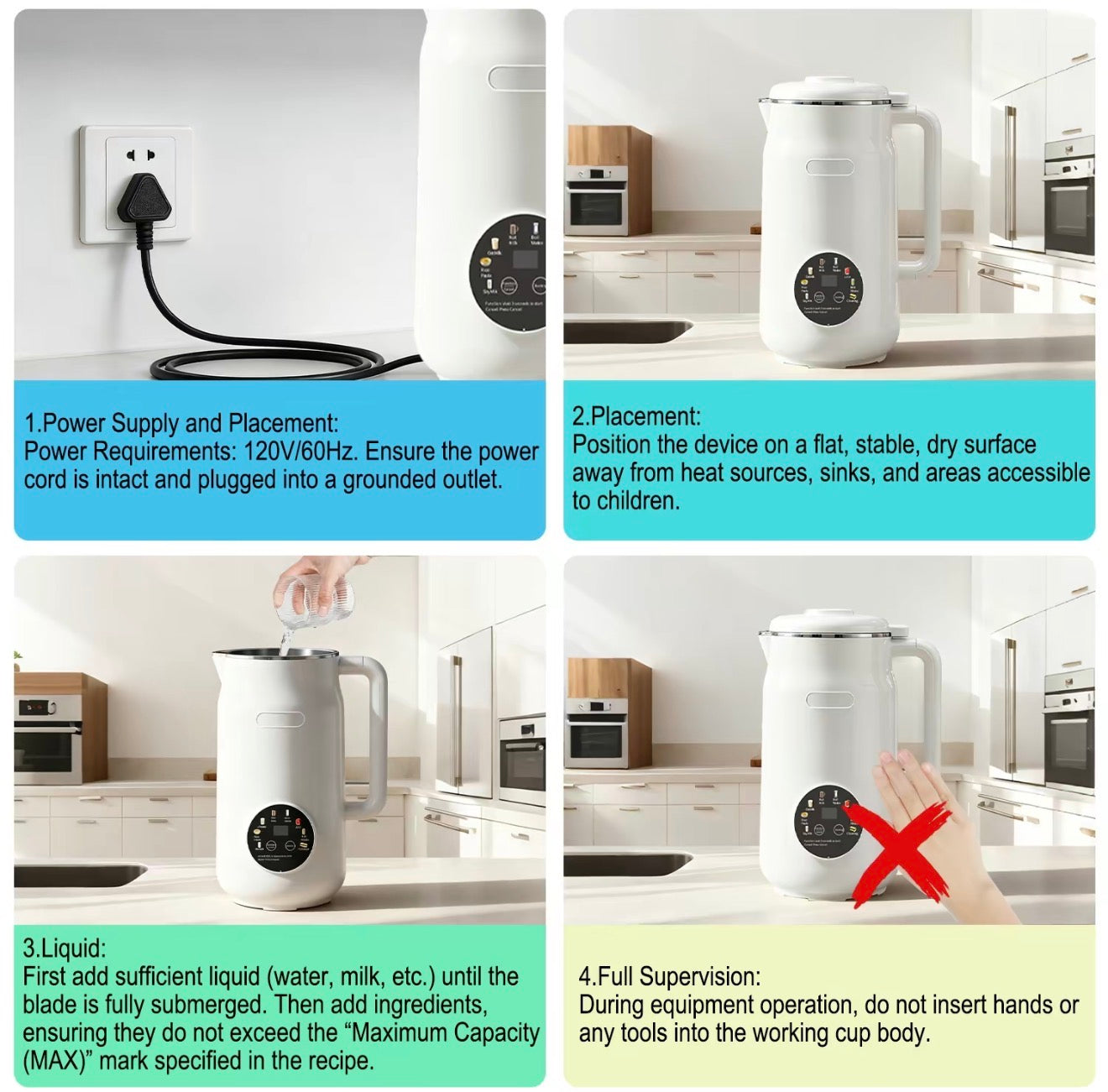 BlendFresh Nut Milk Machine - Premium Plant-Based Beverage Maker
