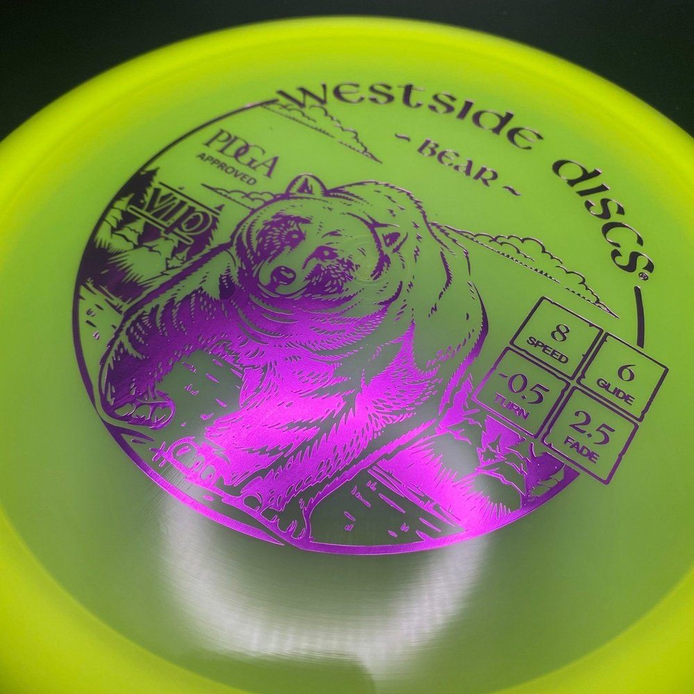 VIP Bear - First Run Disc Golf Driver