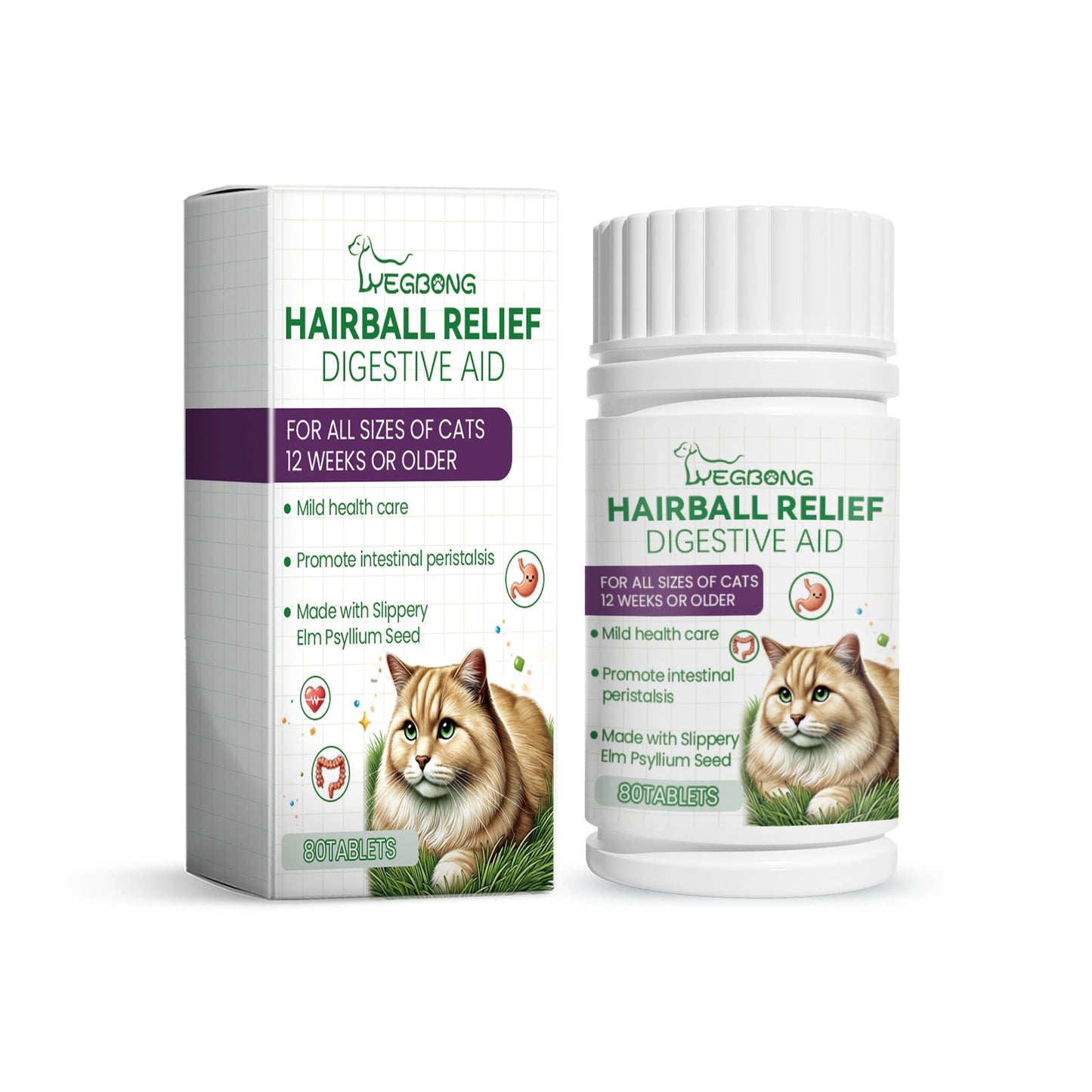 Premium Cat Grass Tablets for Nutrient Absorption