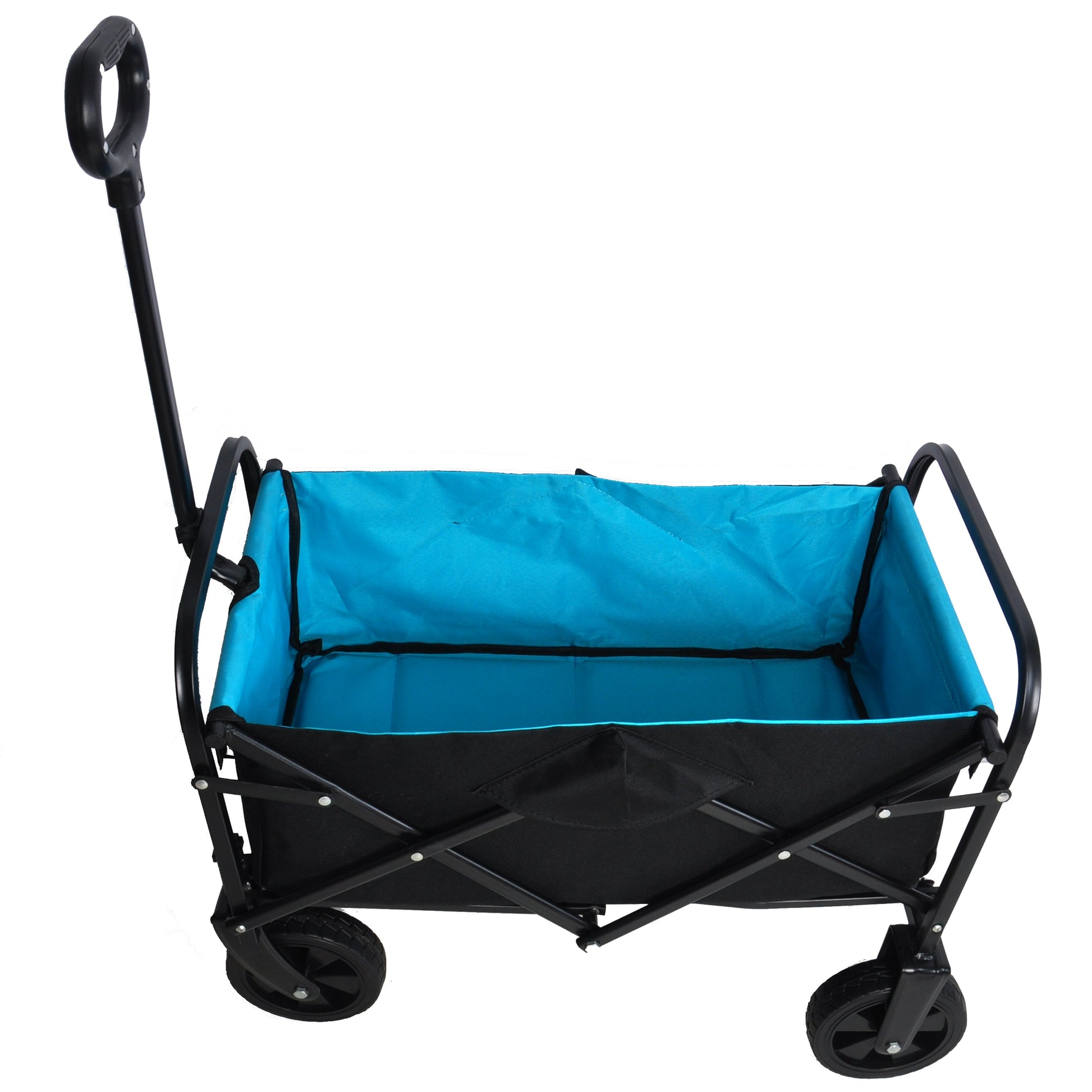 Folding Wagon Garden Shopping Beach Cart - Korvel