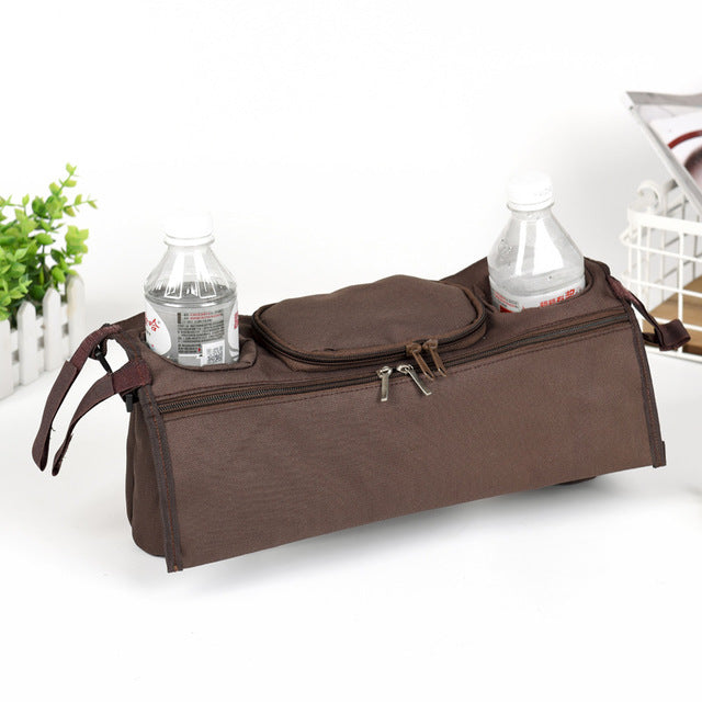 Baby Stroller Organizer Baby Prams Carriage Bottle Cup Holder Bag for Pram Buggy Baby Stroller Accessories Wheelchair Bag - Korvel