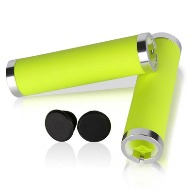 Bicycle Mountain Bike Lockable Grip Foam Rubber Grip Cycling Grip Cycling Supplies - Korvel