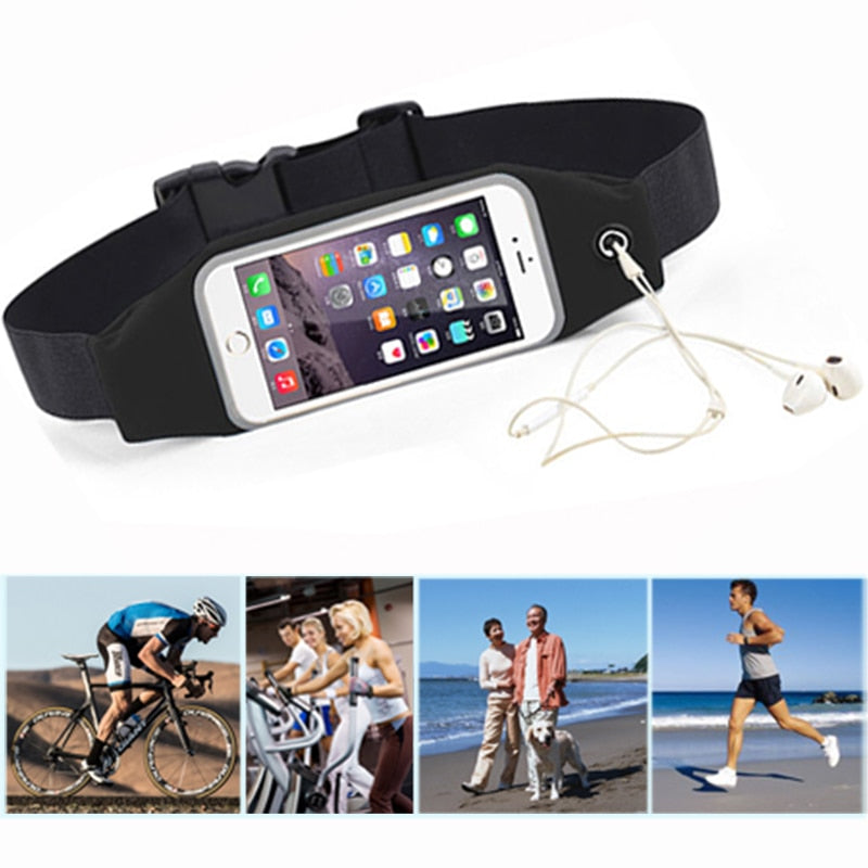 Case For Meizu m3 note U10 m3s Sports Belt Running Waist Bags Waterproof Fanny Pack Workout Cover Gym Case For Maze m3 note u10 - Korvel