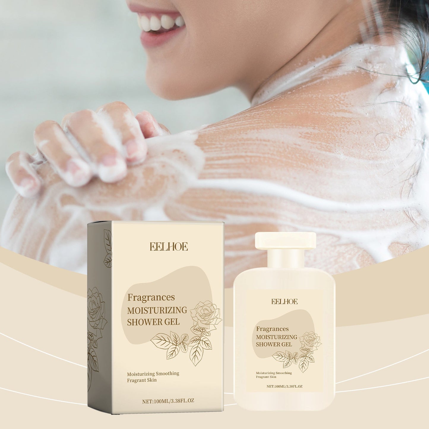Gel Douche Hydratant Luxueux pour une Peau Douce