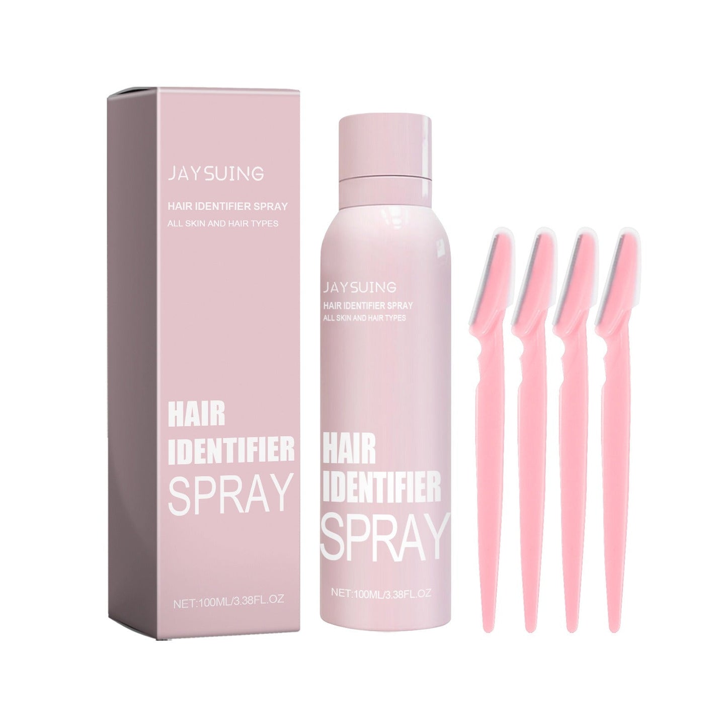 Jaysuing100ml Hair Identifier Spray For Face Shaving Mild Formula Face Spray Hair Removal Effective Spray Hair Remover Face Hair - Korvel