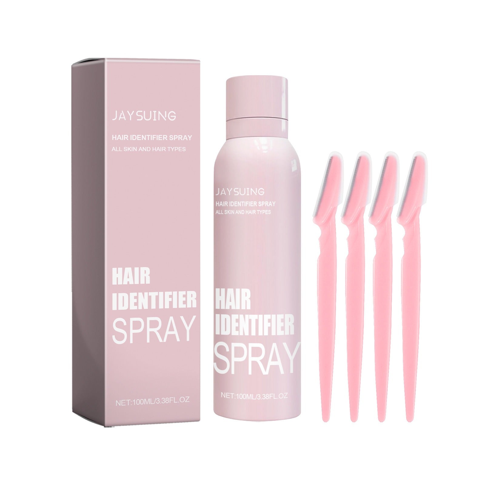 Jaysuing100ml Hair Identifier Spray For Face Shaving Mild Formula Face Spray Hair Removal Effective Spray Hair Remover Face Hair - Korvel