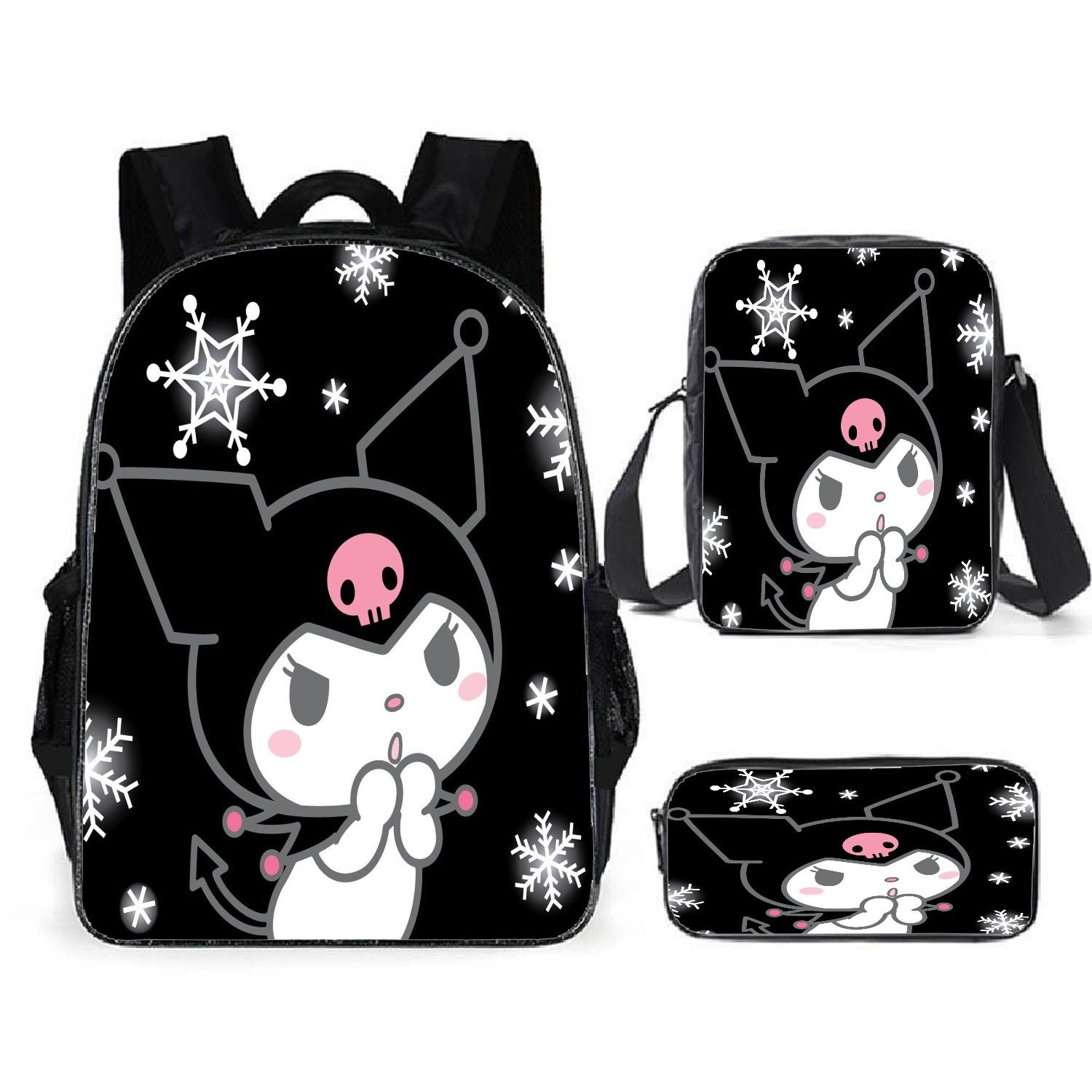New Cartoon School Bag Printing Custom Bookbag High Quality Backpack Pencil Cases Kids Bags For Girls - Korvel
