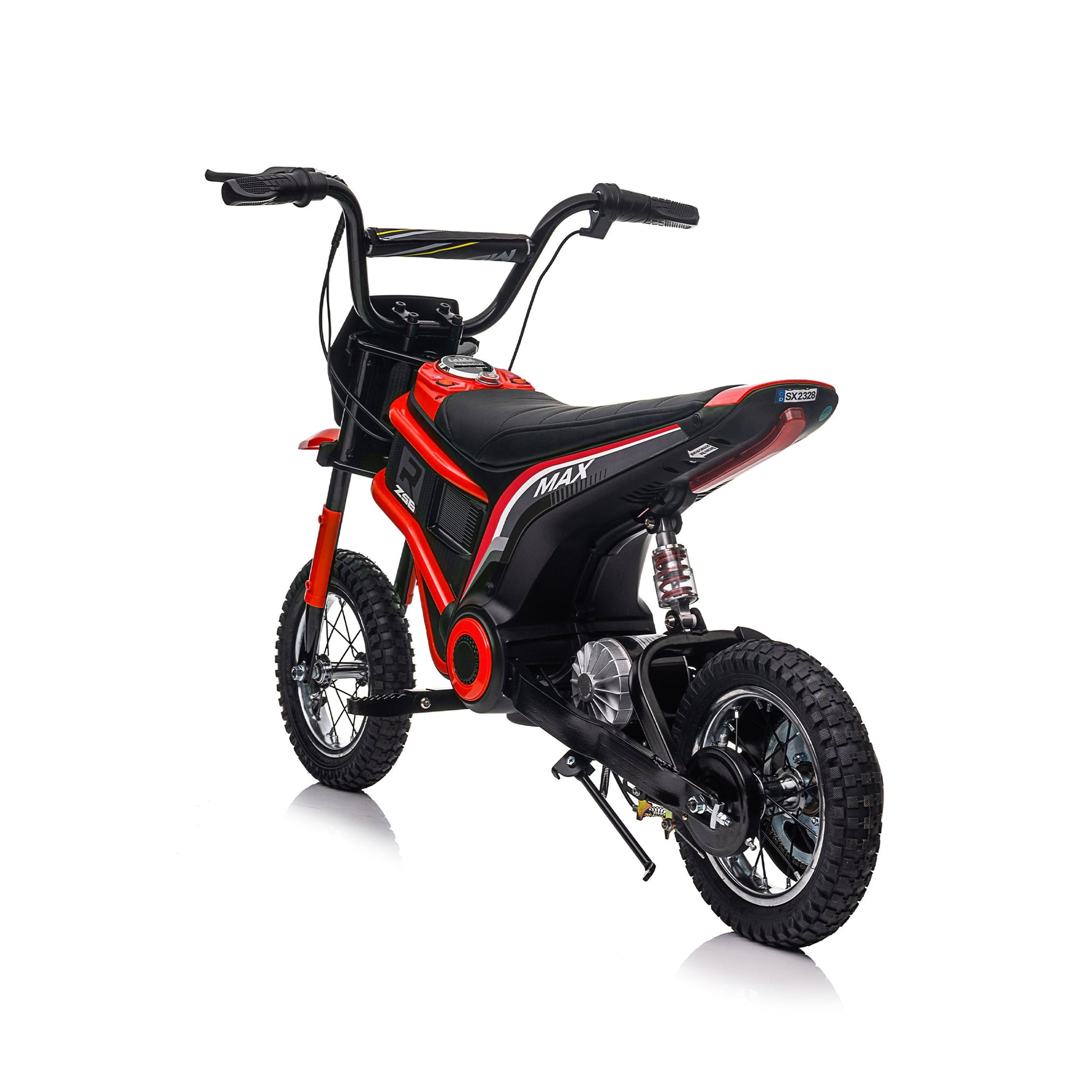 24V14ah children's riding 24V electric toy off-road motorcycle off-road vehicle XXL large speed up to 14.29MPH dual suspension m - Korvel