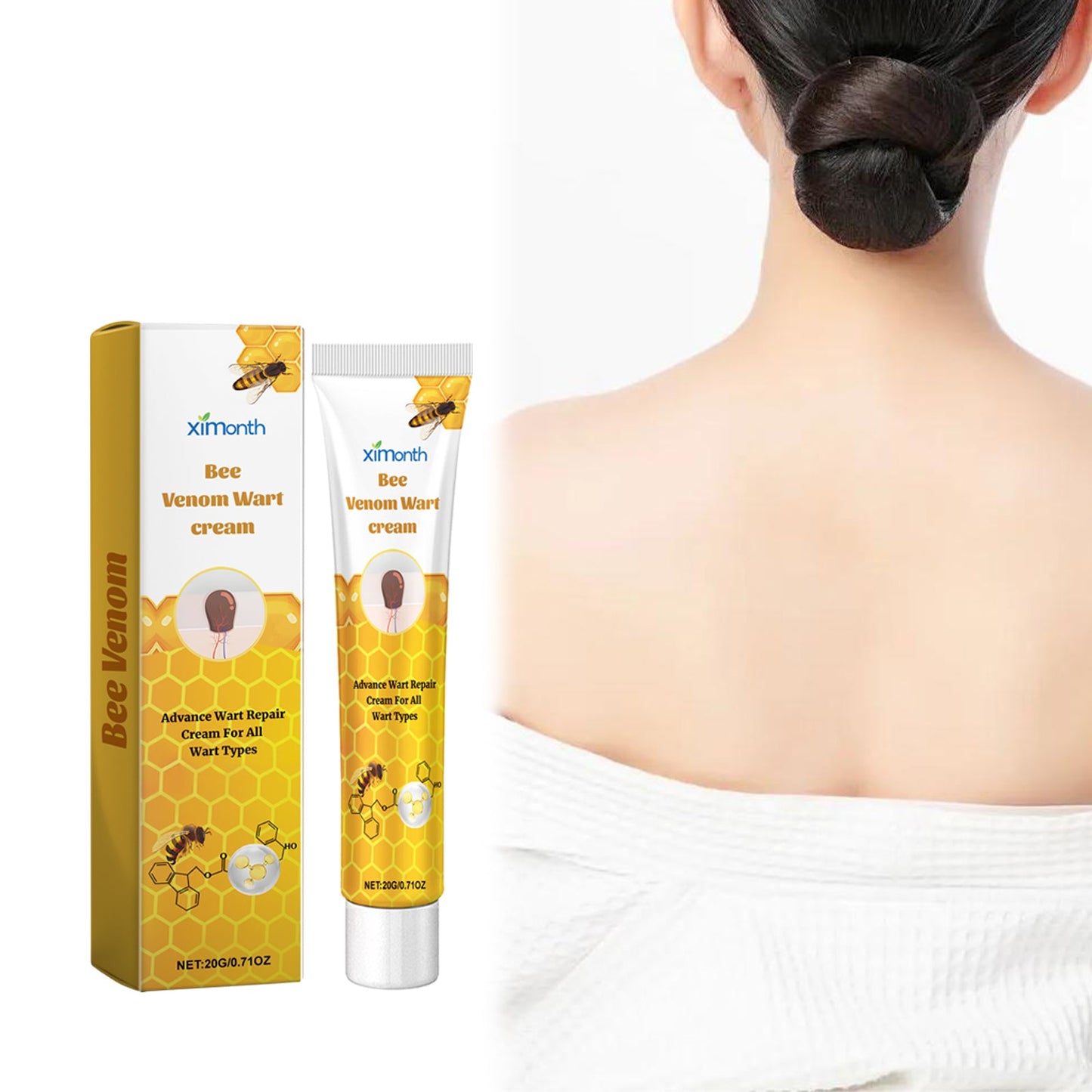 Premium Bee Venom Wart Care Cream for Smooth Skin
