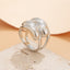 Punk style exaggerated irregular folds personalized winding fish tail bracelet Bracelet - Korvel