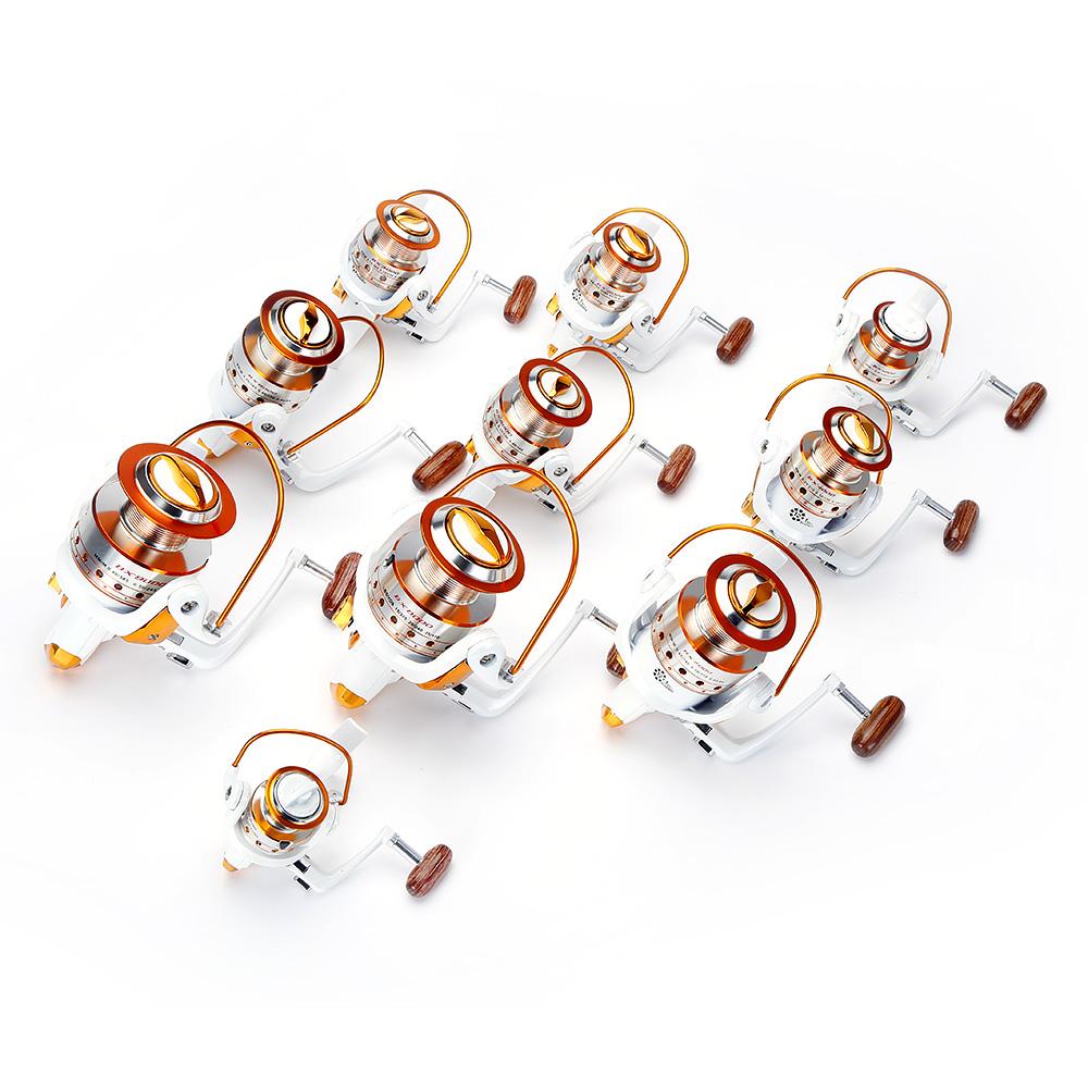 YUMOSHI Full Metal Fishing Spinning Reel with Exchangeable Arm Rocker