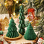 Cute Christmas Tree Candles Novelty Christmas Gifts Mini Wax Candle Red Green Scented Candles for Home Decor - Korvel