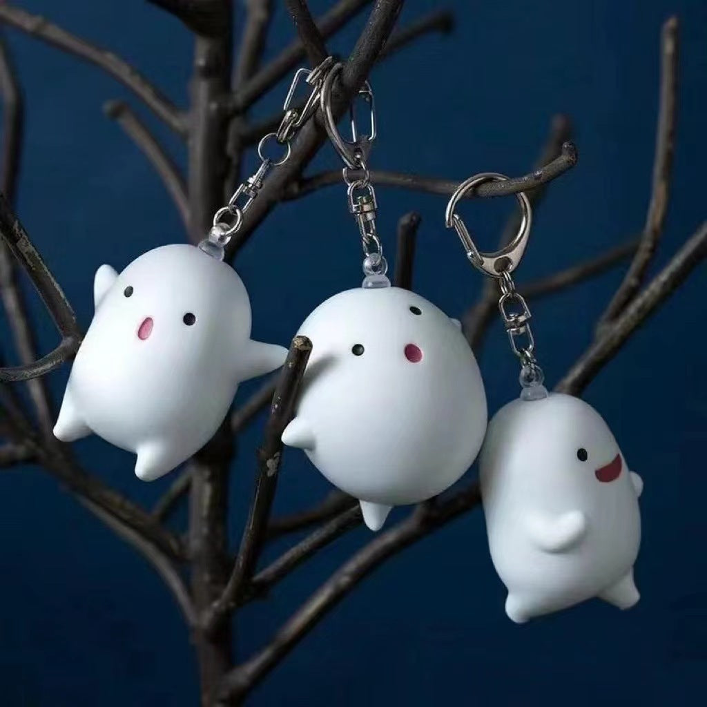 What kind of life do you want to live? Anime peripherals, wow wow, Miyazaki Hayao series keychain pendant - Korvel