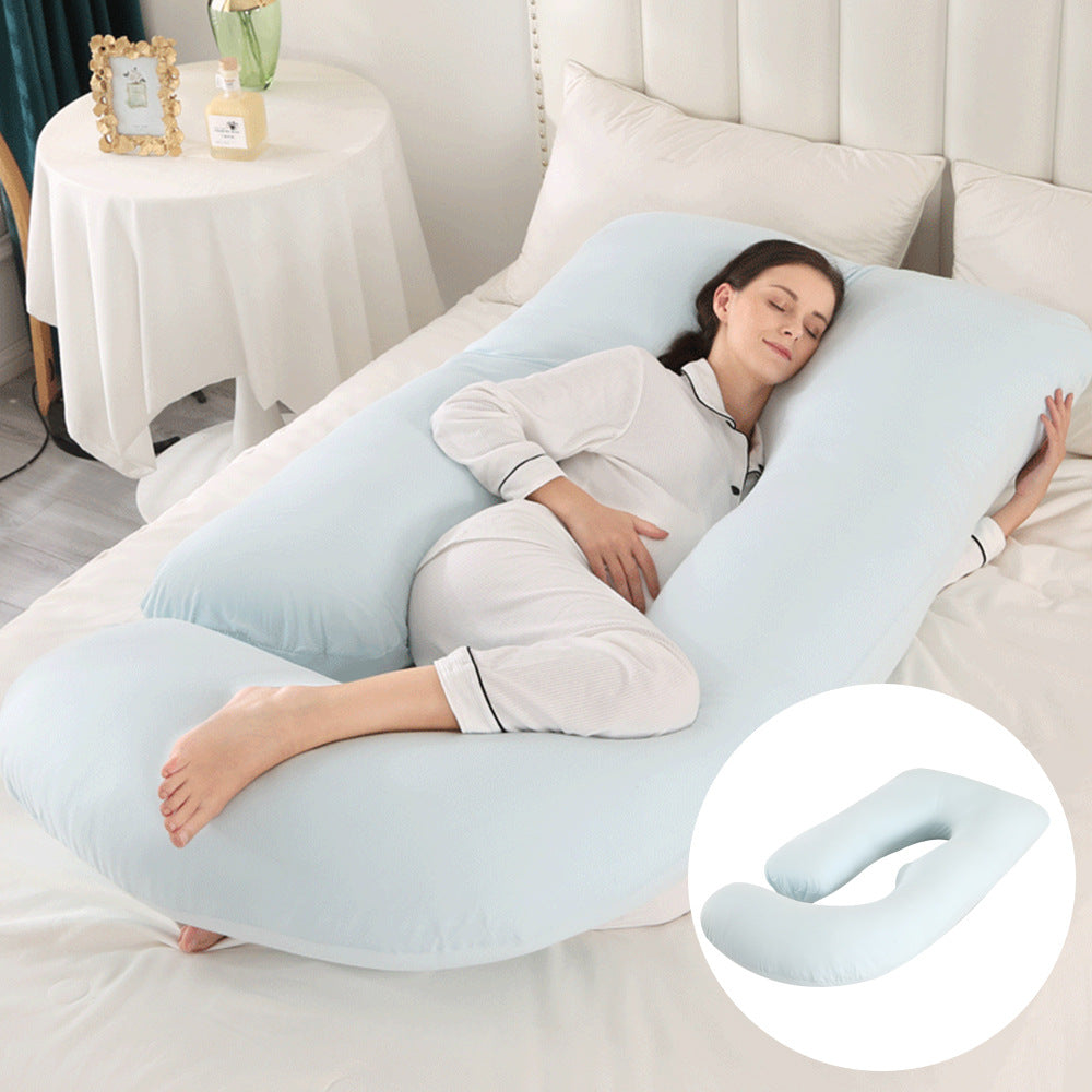 J-Shaped Pregnancy Pillow for Side Sleepers