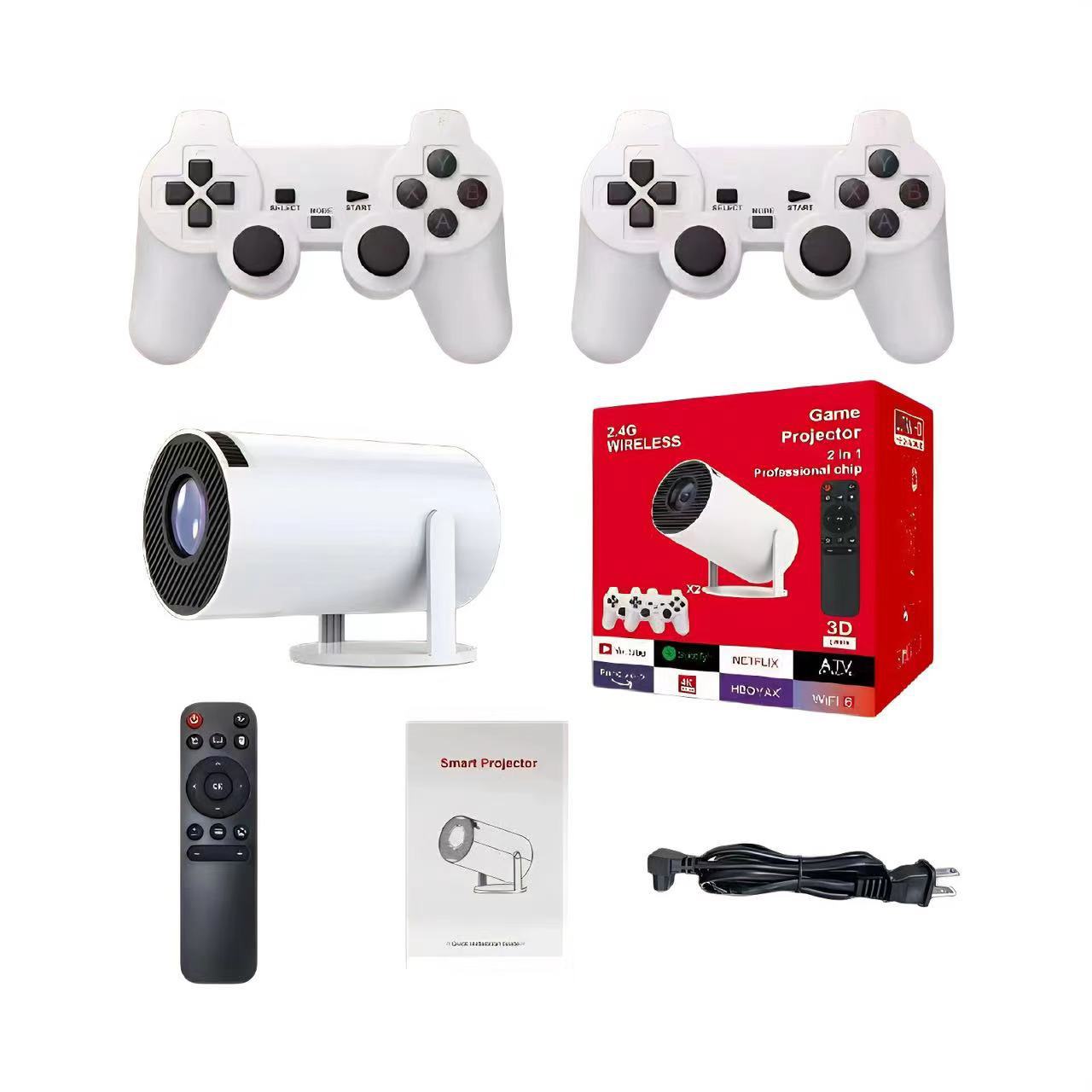 Game hot projector MAX300 portable 4k high-definition smooth with wireless controller - Korvel