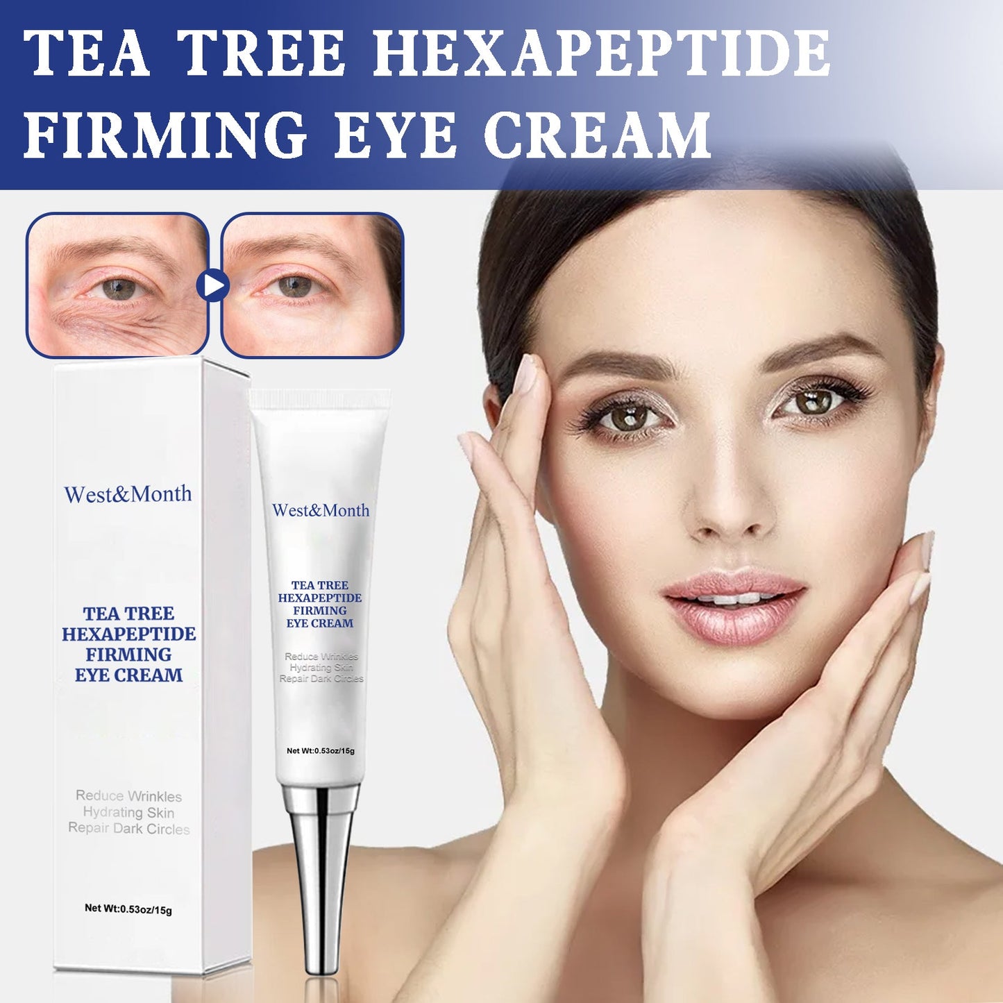 Tea Tree Hexapeptide Firming Eye Cream