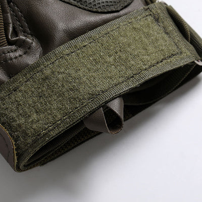 Tactical half-finger gloves men's soft shell protective microfiber special forces military fans sports cycling outdoor - Korvel