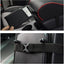 Leather Car Central Armrest Pad Black Auto Center Console Arm Rest Seat Box Mat Cushion Pillow Cover Vehicle Protective Styling - Korvel