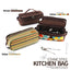 Outdoor Camping Cookware Storage Bag Camping Barbecue Tableware Storage Bag Self-Driving Travel Cosmetic Bag Portable Wash Bag - Korvel