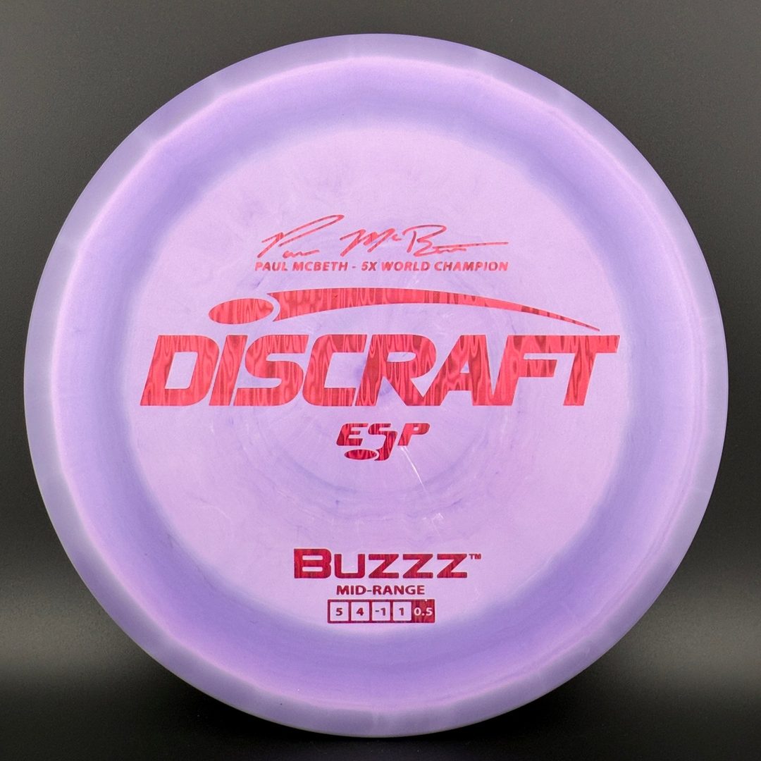 Swirl ESP Buzzz - Disco de firma de Paul McBeth