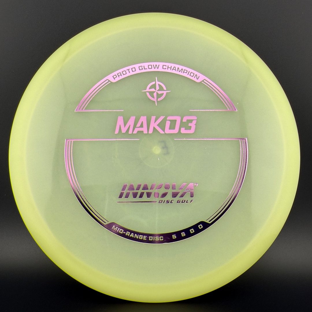 Disque de Golf Innova Proto Glow Champion Mako3