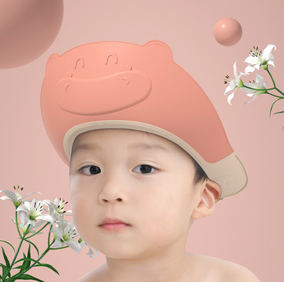 Baby Shampoo God Ear Protector Shampoo Hat Adjustable Infant Child and Toddler Waterproof Shower Shampoo Hat - Korvel