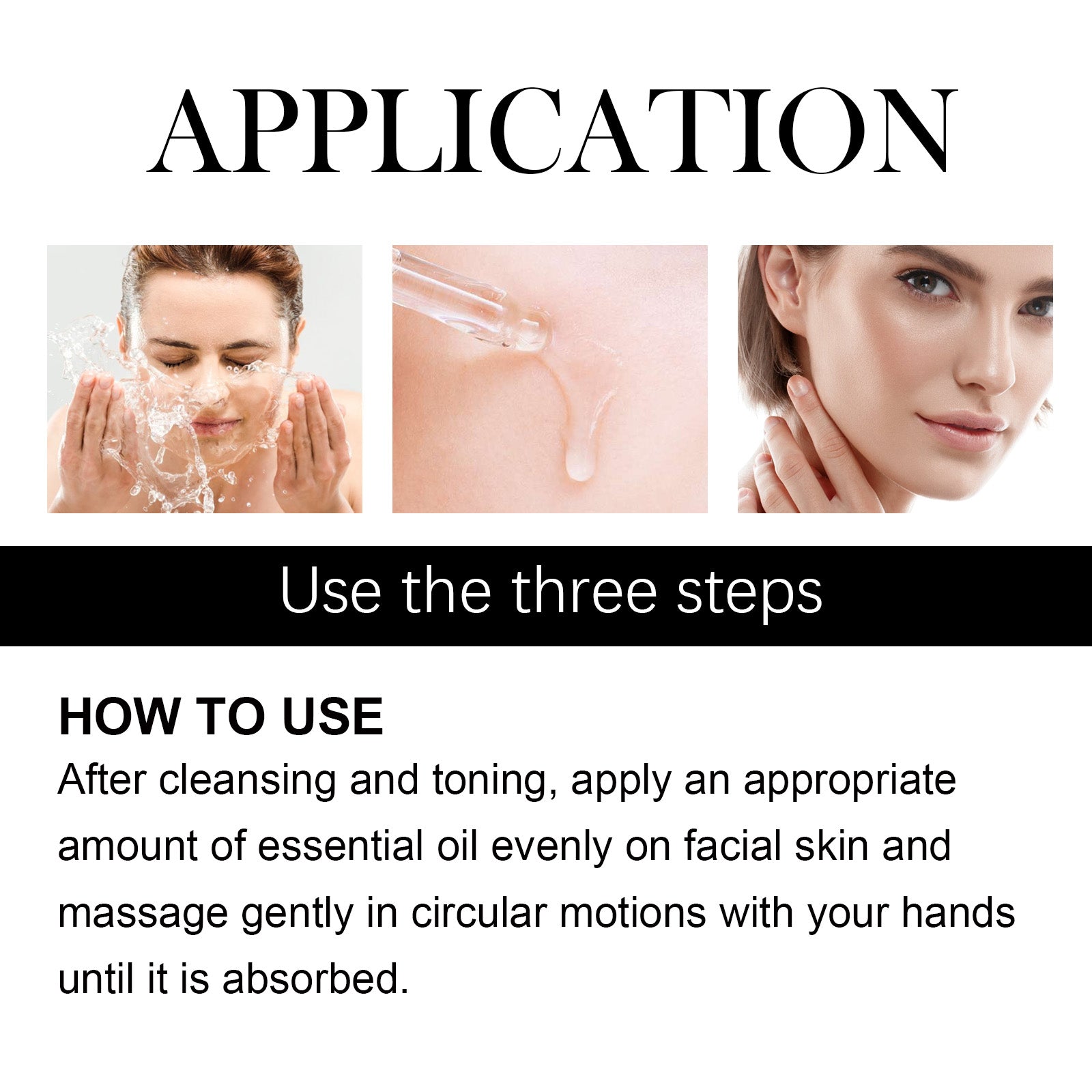 Facial Moisturizing Essential Oil, Facial Moisturizing Firming Fade Wrinkles Essential Oil - Korvel