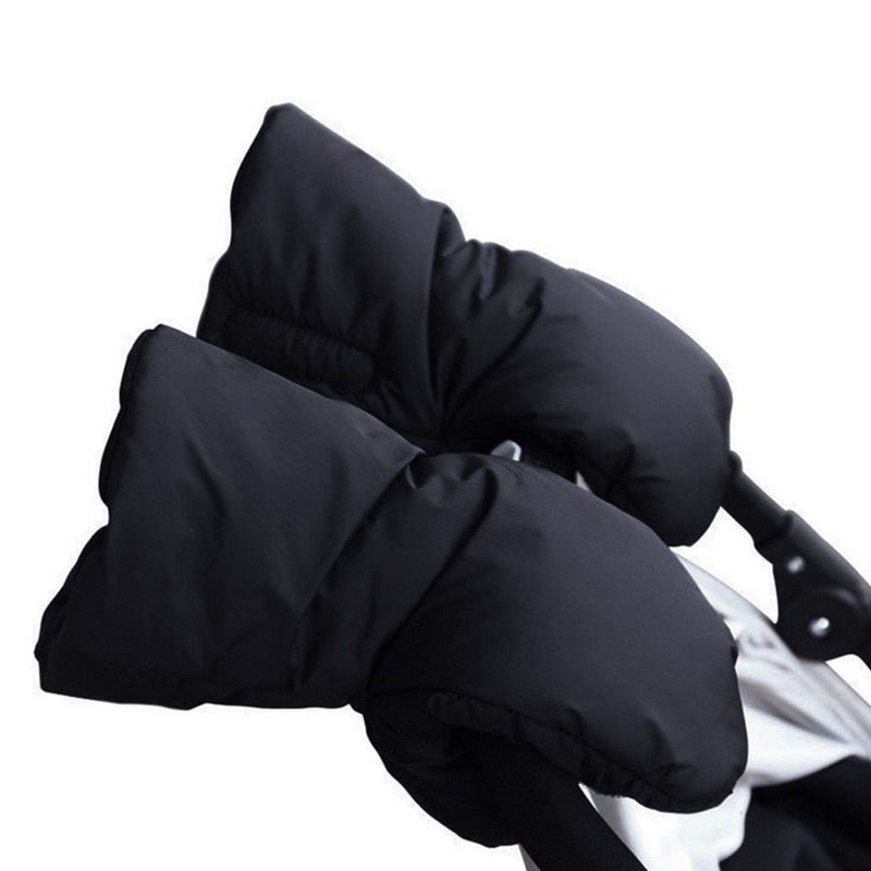 Baby Stroller Gloves Winter Pram Hand Muff Waterproof Pram Accessory Mitten Baby Buggy Clutch Cart Thick Gloves - Korvel