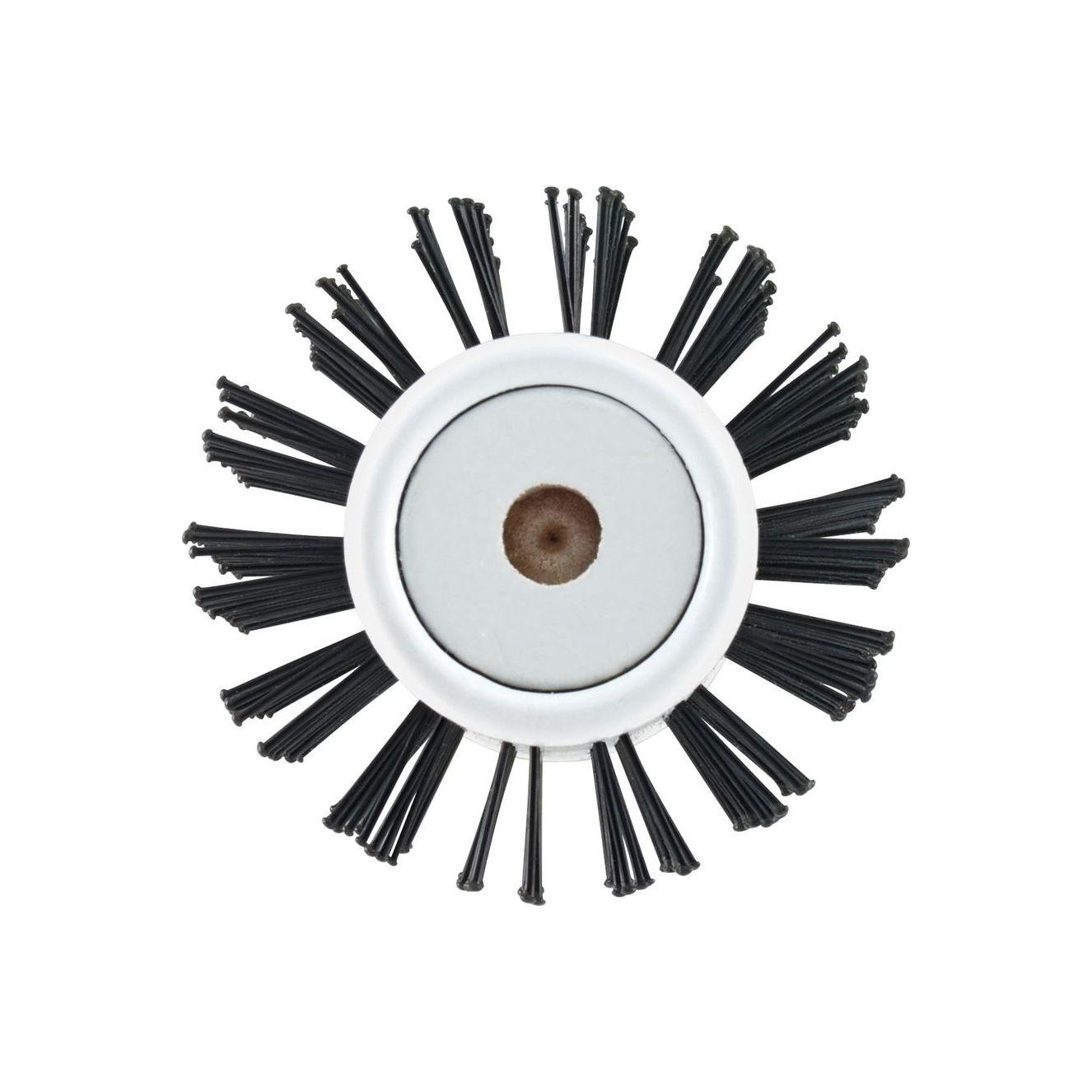 Solid Round Barrel Nylon Bristle Hair Brush
