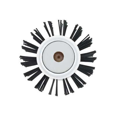 Solid Round Barrel Nylon Bristle Hair Brush