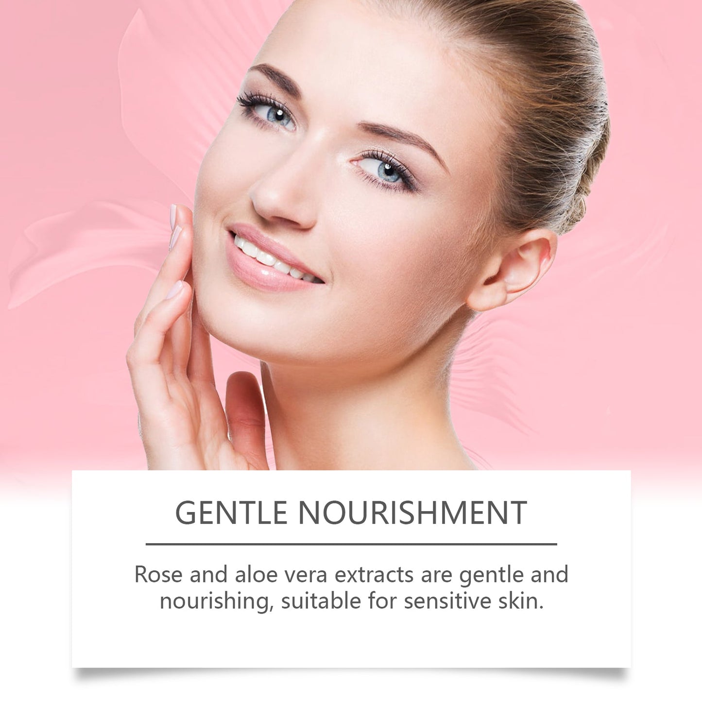 Rose Aloe Vera Water Hydrating Cream Firming And Moisturizing Tender Skin Gentle Moisturizing Repair Cream - Korvel