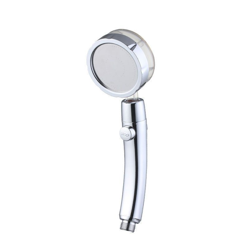 Xiao Man Waist Supercharged Sprinkler Head Dual Turbo Pressurized Propeller Fan Shower Head Shower Head - Korvel