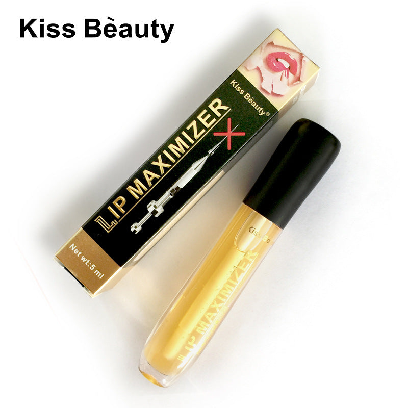 Kissbeauty Transparent Lip Oil Moisturizing Lightening Lip Lines Elasticity Moisturizing Big Mouth Lip Gloss - Korvel