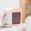 New portable water cooling fan Mini home desktop air conditioner fan USB charging cooling fan - Korvel