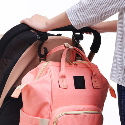2pcs/ Baby Hanger Baby Bag Stroller Hooks Pram Rotate 360 Degree baby car seat accessories stroller organizer - Korvel