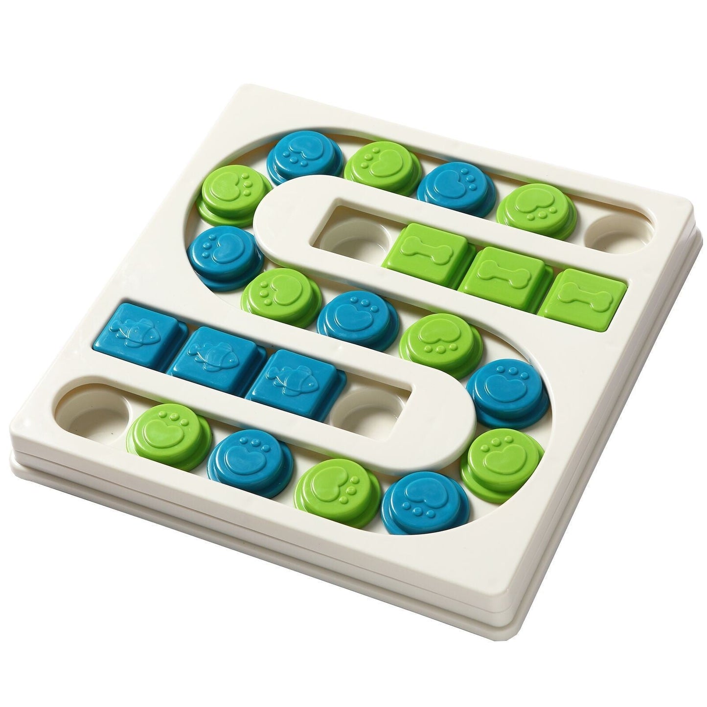 S-Shaped Square Pet Intelligence Feeding Toy Dog Snack Toy Pet Supplies - Korvel