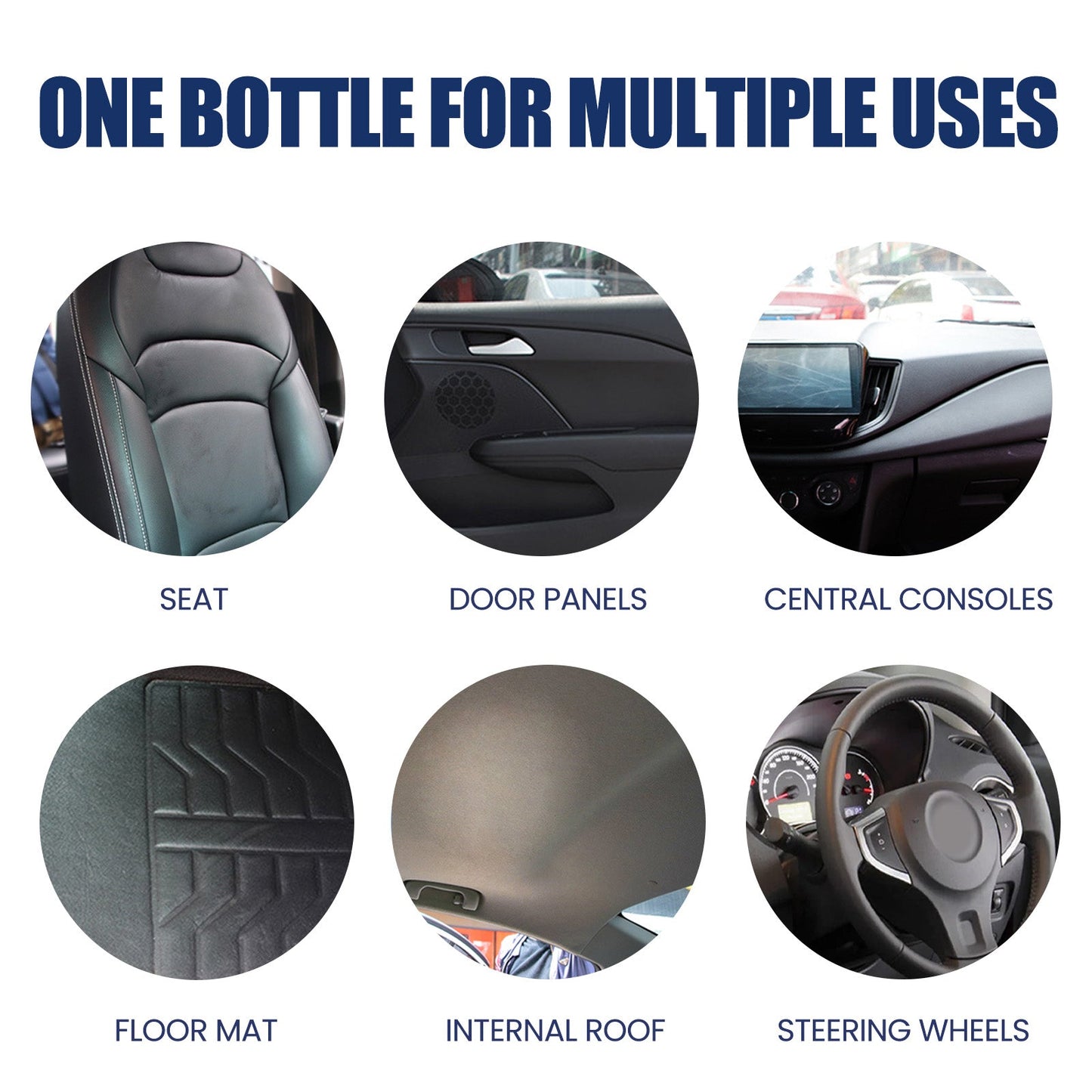 Leather Maintenance Cream, Car Seat Sofa Leather Cleaning Stains Refurbished Polish Cleaner - Korvel