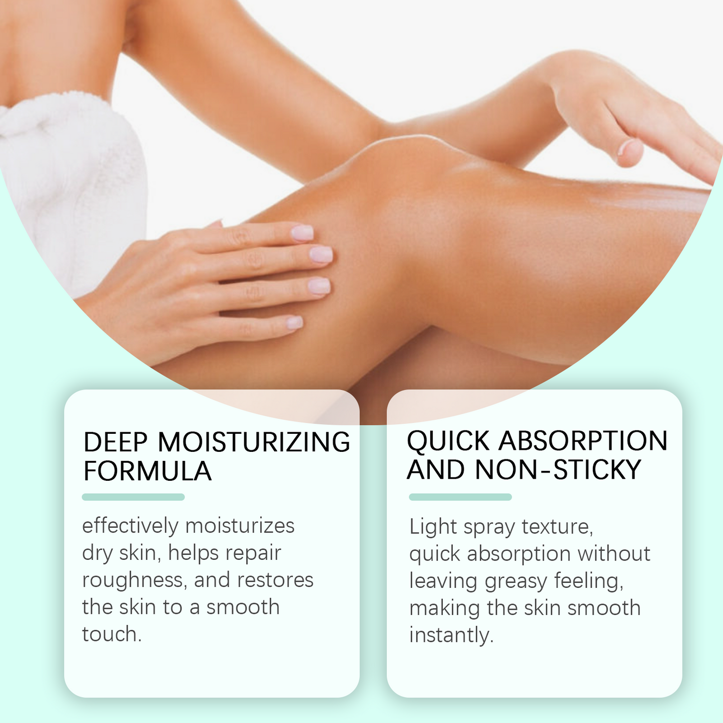 Moisturizing Body Oil Spray, Gentle Dry Skin Hydrating Body Skin Massage Care Oil - Korvel