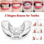 3 Stages Dental Orthodontic Braces Appliance Braces Alignment Trainer Teeth Retainer Bruxism Mouth Guard Teeth Straightener - Korvel